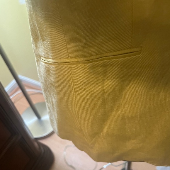 100% Fully Lines Linen Blazers - Picture 6 of 13